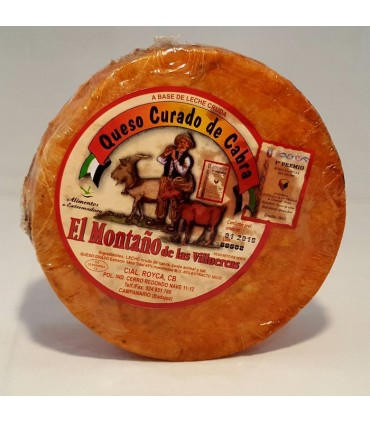 Queso de cabra con pimenton "el montaño"